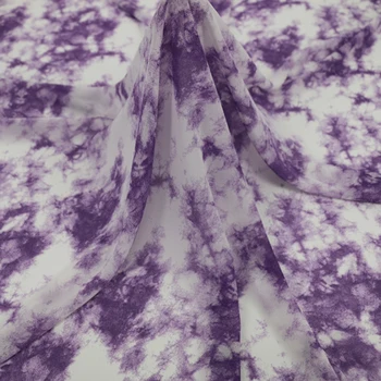 100cm*148cm Purple Polyester Georgette Material Fabric tie dye Pearl Chiffon Dress gown skirt cloth
100cm*148cm Purple Polyester Georgette Material Fabric tie dye Pearl Chiffon Dress gown skirt cloth