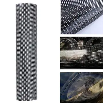 1Pcs Car Sticker for Car Light Cover 106x30cm Car Headlight Tint Perforated Film Mesh Like Fly Eye MOT Legal Tinting Promotion
1Pcs Car Sticker for Car Light Cover 106x30cm Car Headlight Tint Perforated Film Mesh Like Fly Eye MOT Legal Tinting Promotion