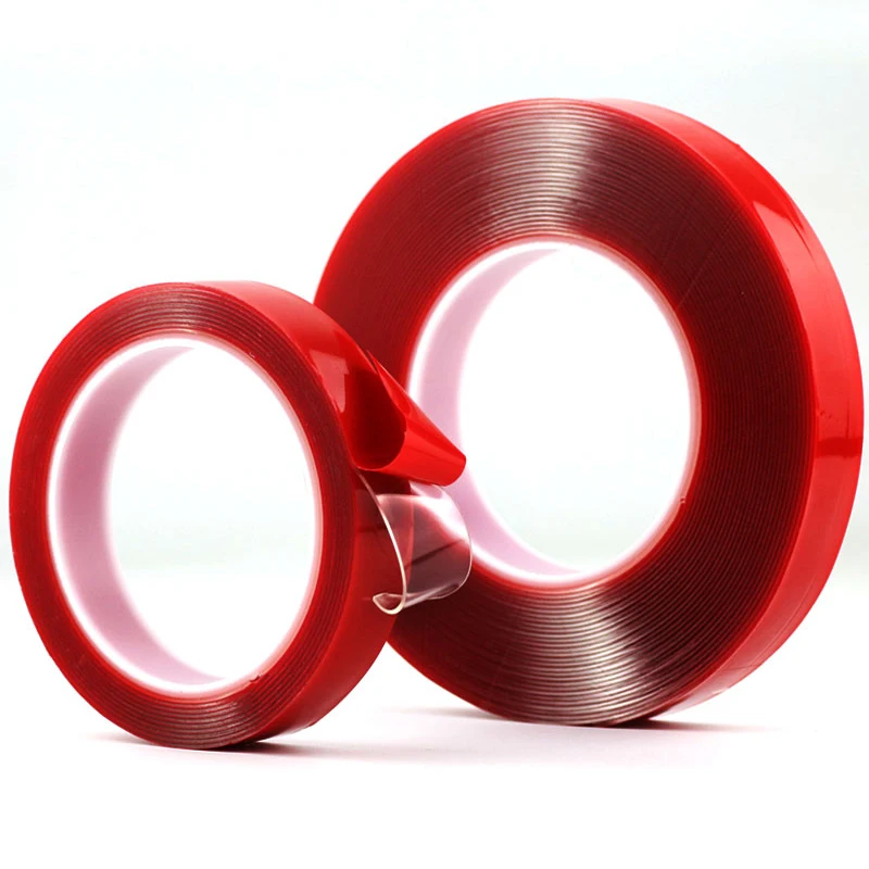 1 Roll length 10m Strong Acrylic Adhesive PET Red Film Clear Double Side Tape No Trace For Phone Tablet LCD Screen Glass
1 Roll length 10m Strong Acrylic Adhesive PET Red Film Clear Double Side Tape No Trace For Phone Tablet LCD Screen Glass