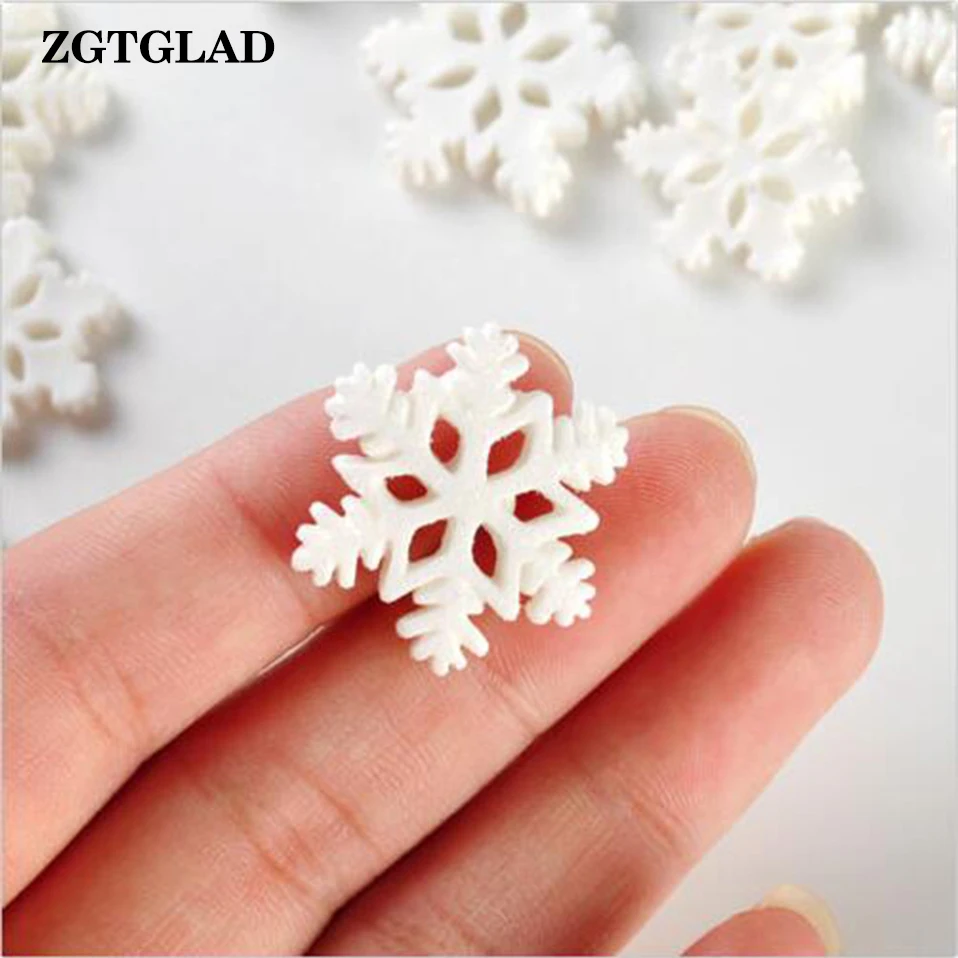 ZGTGLAD 10Pcs/lot 20mm Classic White Snowflake Resin Ornaments Christmas Xmas Holiday DIY Decor Party Home Decoration
ZGTGLAD 10Pcs/lot 20mm Classic White Snowflake Resin Ornaments Christmas Xmas Holiday DIY Decor Party Home Decoration