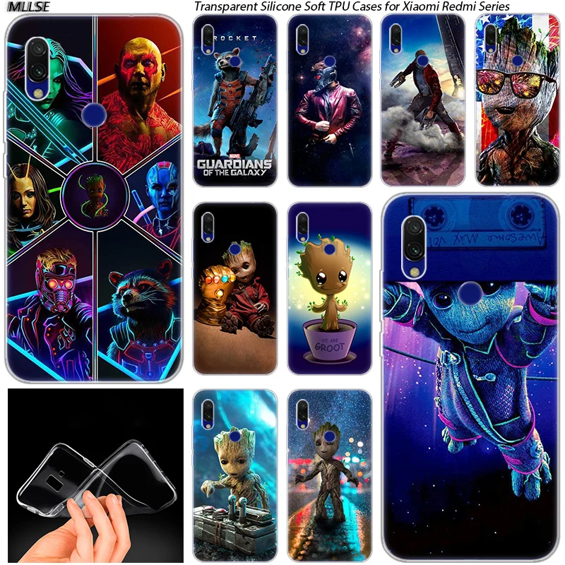 Guardians of the for Galaxy Hot Soft Case for Xiaomi Redmi K20 7 7A 5 5Plus 6 6A S2 Note 8 7 6 5 Pro Fashion Cover
Guardians of the for Galaxy Hot Soft Case for Xiaomi Redmi K20 7 7A 5 5Plus 6 6A S2 Note 8 7 6 5 Pro Fashion Cover