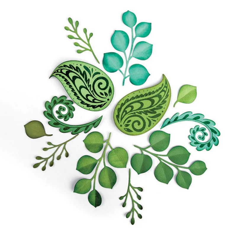 Green Leaves Set Metal Cutting Dies And Stamps Sets for DIY Scrapbooking Paper Cards Making Decorative Crafts Supplies New 2018
Green Leaves Set Metal Cutting Dies And Stamps Sets for DIY Scrapbooking Paper Cards Making Decorative Crafts Supplies New 2018