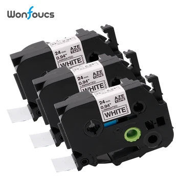 3 Pieces TZe251 tze-251 251 Compatible Brother tz Tapes Black on White Laminated 24mm*8m Ribbons For P-Touch Label Manager
3 Pieces TZe251 tze-251 251 Compatible Brother tz Tapes Black on White Laminated 24mm*8m Ribbons For P-Touch Label Manager
