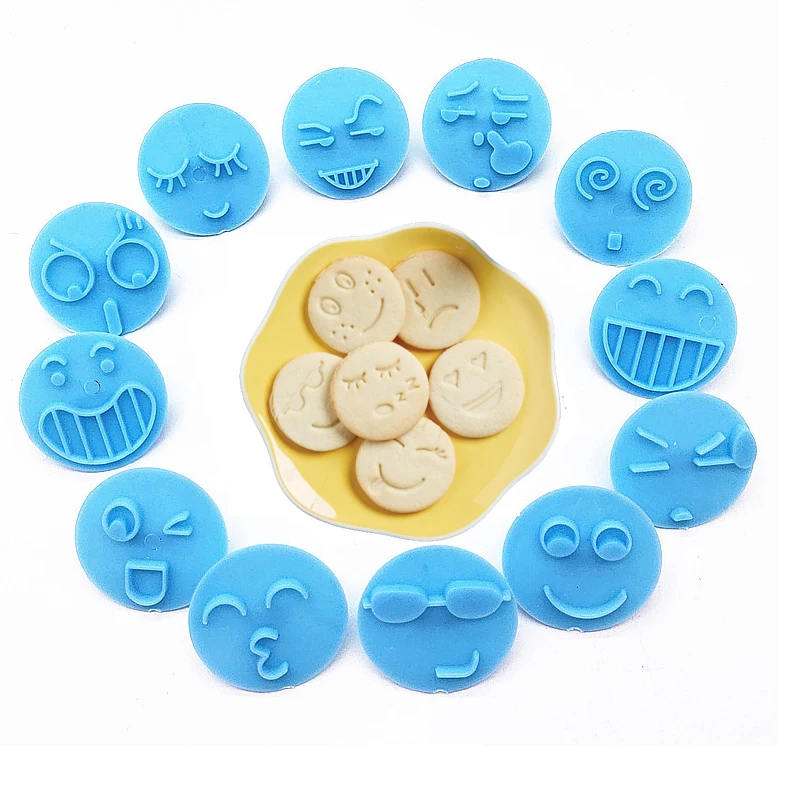 13pcs Smile Face Emoji Cookie Cutter Biscuit Stamp DIY Fondant Biscuit Chocolate Cake Mold Baking Tool
13pcs Smile Face Emoji Cookie Cutter Biscuit Stamp DIY Fondant Biscuit Chocolate Cake Mold Baking Tool