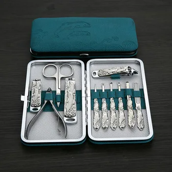1 Set Newly Stainless Steel Manicure Pedicure Tools Blue dolphin Nail Clippers Grooming Kit With PVC Bag
1 Set Newly Stainless Steel Manicure Pedicure Tools Blue dolphin Nail Clippers Grooming Kit With PVC Bag