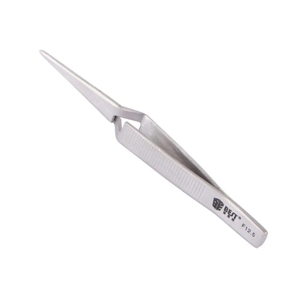 121mm Cross Lock Stainless Steel Precision Tweezers Reverse Action Tweezers Maintenance Hand Tools
121mm Cross Lock Stainless Steel Precision Tweezers Reverse Action Tweezers Maintenance Hand Tools