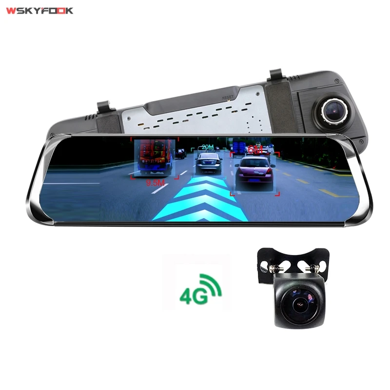 Car DVR 4G Android Mirror Dash Camera 10" Smart rearview mirror navigation ADAS Mirror Recorder 1080P car dvr with two cameras
Car DVR 4G Android Mirror Dash Camera 10" Smart rearview mirror navigation ADAS Mirror Recorder 1080P car dvr with two cameras
