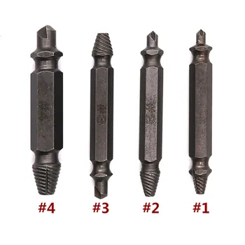 4pcs Damaged Screw Extractor Drill Bits Guide Set Broken Speed Out Easy out Bolt Stud Stripped Screw Remover Tool#3
4pcs Damaged Screw Extractor Drill Bits Guide Set Broken Speed Out Easy out Bolt Stud Stripped Screw Remover Tool#3