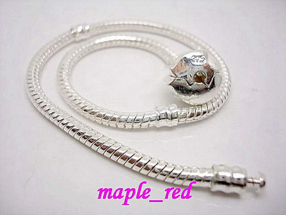 10PCS /Lot Copper Base Silver Snake Chain Fit European Charms Beads Jewllery Gift 16-24cm PAB109
10PCS /Lot Copper Base Silver Snake Chain Fit European Charms Beads Jewllery Gift 16-24cm PAB109