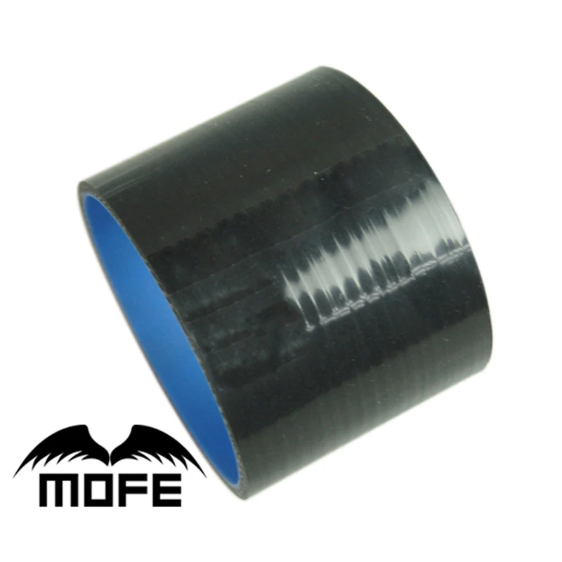 2 1//2/" Inch 64MM 3/" LENGTH STRAIGHT TURBO//INTAKE SILICONE COUPLER HOSE BLACK
