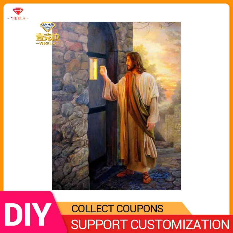 YIKELA 5D Diy Diamond Painting Religion Jesus Christ Full Drill Round Diamond Mosaic Needlework Festival Decoration Kits
YIKELA 5D Diy Diamond Painting Religion Jesus Christ Full Drill Round Diamond Mosaic Needlework Festival Decoration Kits