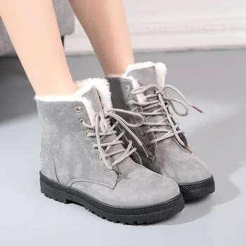 Women Winter Super Warm Snow Boots Women Suede Ankle Boots For Female Winter Shoes Mujer Plush Shoes Woman Walking shoe
Women Winter Super Warm Snow Boots Women Suede Ankle Boots For Female Winter Shoes Mujer Plush Shoes Woman Walking shoe