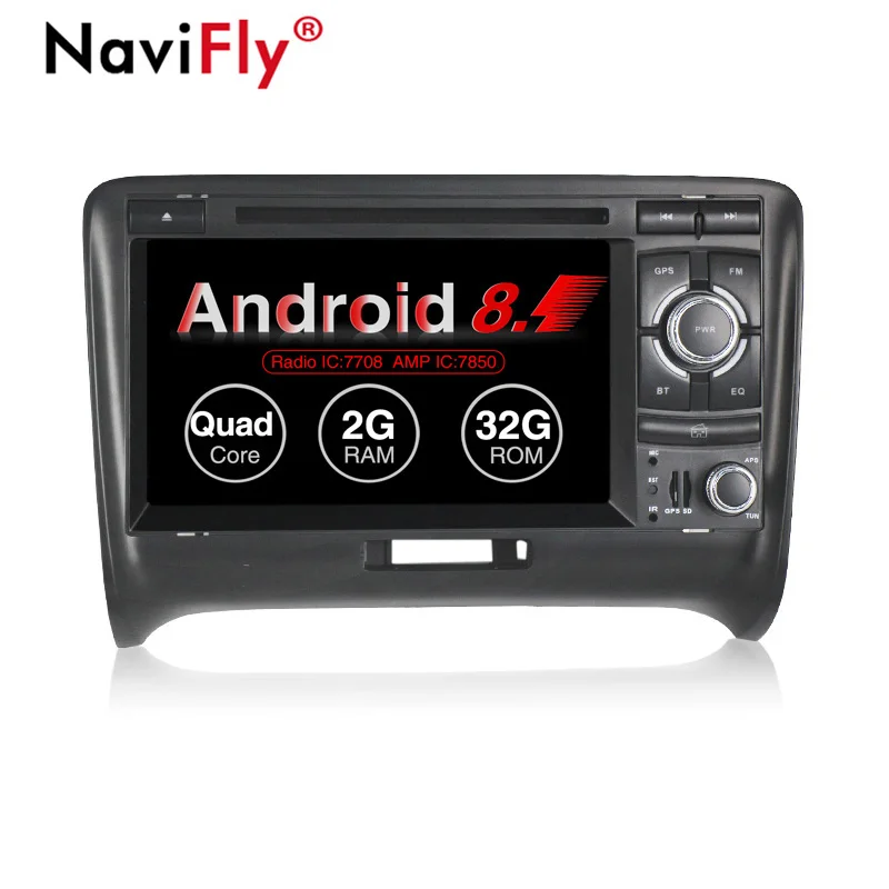 NaviFly! Android 8.1 Quad core 32GB ROM Car dvd player with car audio/Car Stereo Player for Audi TT 2003-2010 gps navigation
NaviFly! Android 8.1 Quad core 32GB ROM Car dvd player with car audio/Car Stereo Player for Audi TT 2003-2010 gps navigation