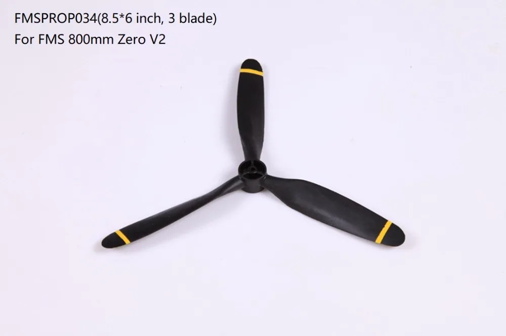 FMS 800mm Mini Zero V2 Propeller 8.5x6 3 blade FMSPROP034 RC Airplane Hobby Model Plane Aircraft Spare Parts Accessories
FMS 800mm Mini Zero V2 Propeller 8.5x6 3 blade FMSPROP034 RC Airplane Hobby Model Plane Aircraft Spare Parts Accessories