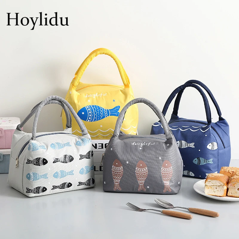 Waterproof Thermal Insulated Lunch Bag Cartoon Fish Printed Student Portable Bento Food Bag Women Lunch Box Tote Picnic Pouch
Waterproof Thermal Insulated Lunch Bag Cartoon Fish Printed Student Portable Bento Food Bag Women Lunch Box Tote Picnic Pouch