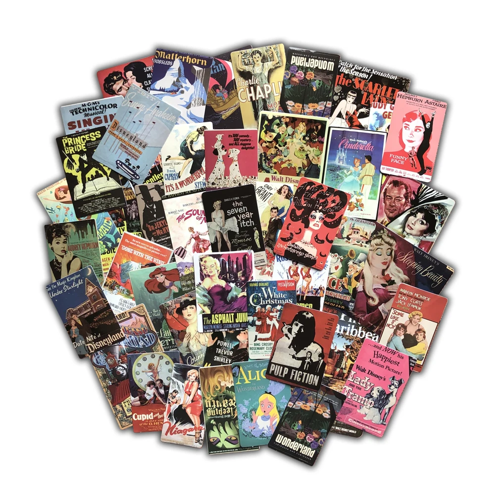 46 pcs Classic Movie stickers For Luggage Laptop Art Painting Kill Bill Pulp Fiction Poster Stickers waterproof skateboard toy
46 pcs Classic Movie stickers For Luggage Laptop Art Painting Kill Bill Pulp Fiction Poster Stickers waterproof skateboard toy