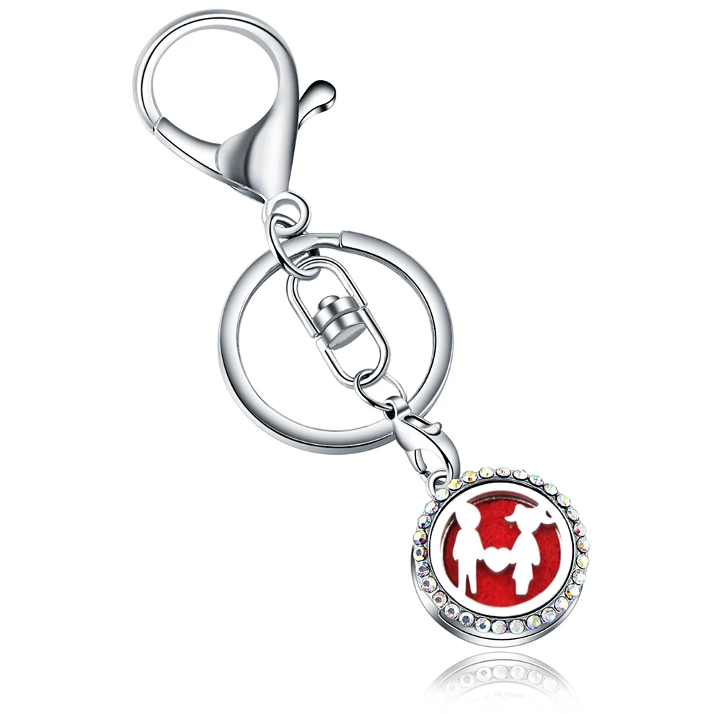 AB Couple heart Full Rhinestone Perfume KeyChain Stainless Steel Essential Oil Diffuser Perfume Aromatherapy Locket Key Chain
AB Couple heart Full Rhinestone Perfume KeyChain Stainless Steel Essential Oil Diffuser Perfume Aromatherapy Locket Key Chain