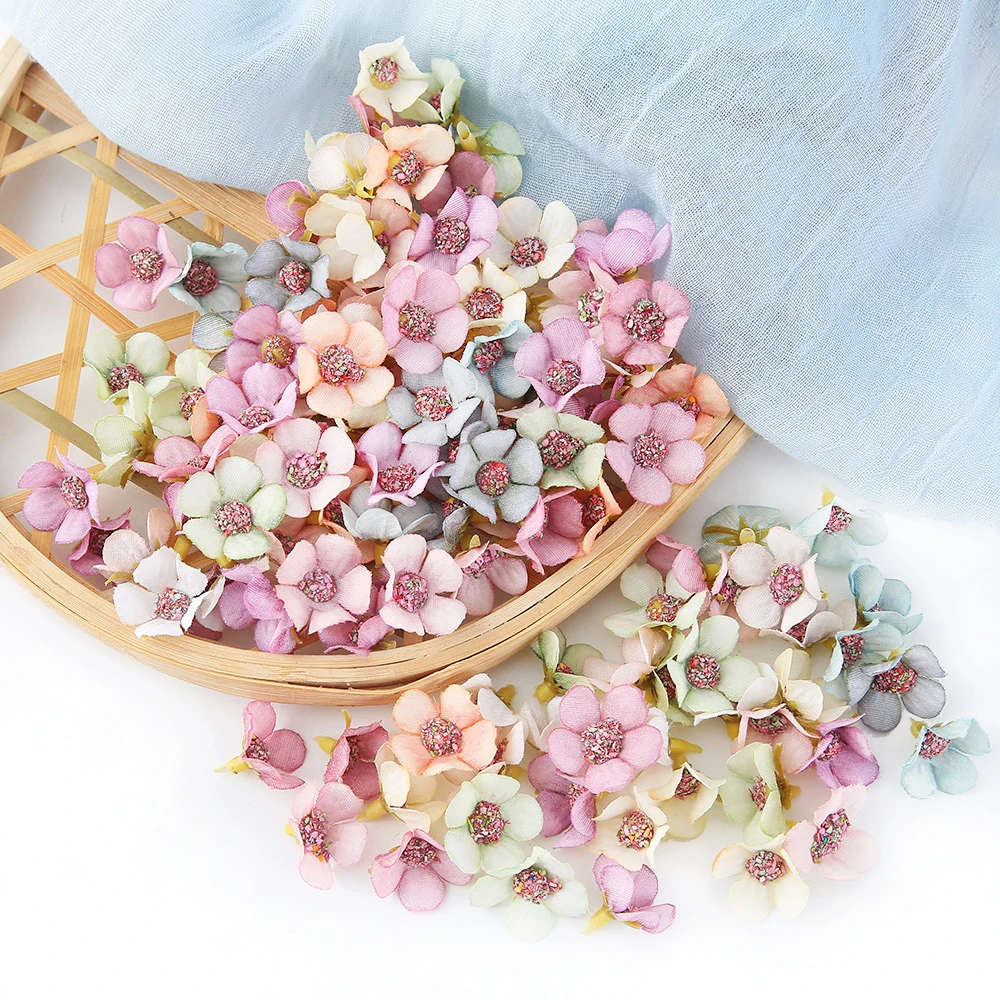 50pcs 2cm Daisy Flower Head Mini Silk Artificial Flowers Decor For Home Wedding Decoration DIY Garland Headdress Fake Flowers
50pcs 2cm Daisy Flower Head Mini Silk Artificial Flowers Decor For Home Wedding Decoration DIY Garland Headdress Fake Flowers