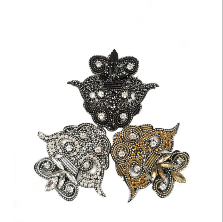 New Rhinestone Vintage crown beaded Embroidery Fabric Applique Patch African Sew Dress Cloth bag shoes Decorate Accessory DIY
New Rhinestone Vintage crown beaded Embroidery Fabric Applique Patch African Sew Dress Cloth bag shoes Decorate Accessory DIY