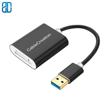 USB 3.0 Memory Card Reader USB to Dual Slot Card Adapter for TF, SD, SDXC, SDHC, MMC, RS-MMC, Micro SDXC Micro SDHC UHS-I Card
USB 3.0 Memory Card Reader USB to Dual Slot Card Adapter for TF, SD, SDXC, SDHC, MMC, RS-MMC, Micro SDXC Micro SDHC UHS-I Card