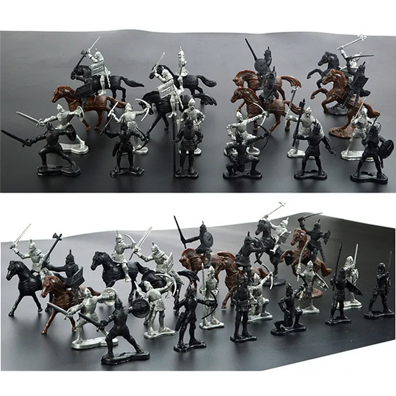 JIMITU 28pcs/set Knights Warrior Horses Medieval Toy Soldiers Figures Playset Mini Model Toys Gift Decor For Children Adult
JIMITU 28pcs/set Knights Warrior Horses Medieval Toy Soldiers Figures Playset Mini Model Toys Gift Decor For Children Adult