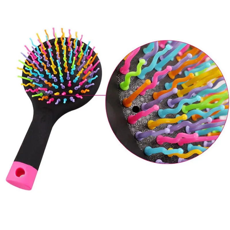 Rainbow Head Massager Children Baby Comb Girls Volume Hair Brush Bath Anti-static Comb With Mirror
Rainbow Head Massager Children Baby Comb Girls Volume Hair Brush Bath Anti-static Comb With Mirror