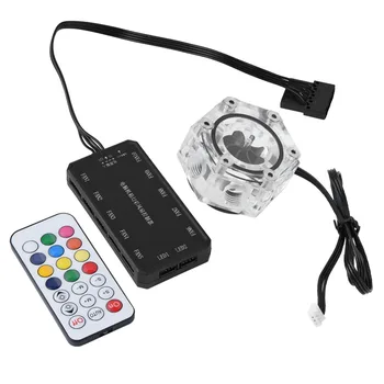 6 Way Acrylic Flow Meter Indicator G1/4 Threaded For PC Computer Liquid Water Cooling with Remote Control
6 Way Acrylic Flow Meter Indicator G1/4 Threaded For PC Computer Liquid Water Cooling with Remote Control