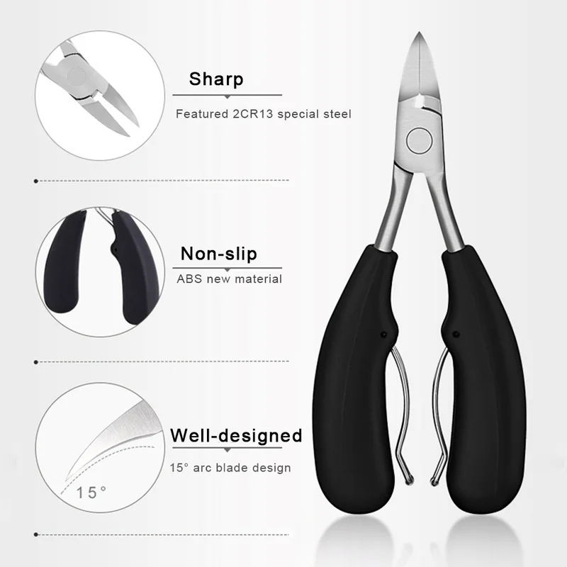 Chiropody Podiatry Steel Professional Heavy Duty Thick Toe Nail Clipper Plier Toe Nail Clipper for Thick Nail or Ingrown Toenail
Chiropody Podiatry Steel Professional Heavy Duty Thick Toe Nail Clipper Plier Toe Nail Clipper for Thick Nail or Ingrown Toenail