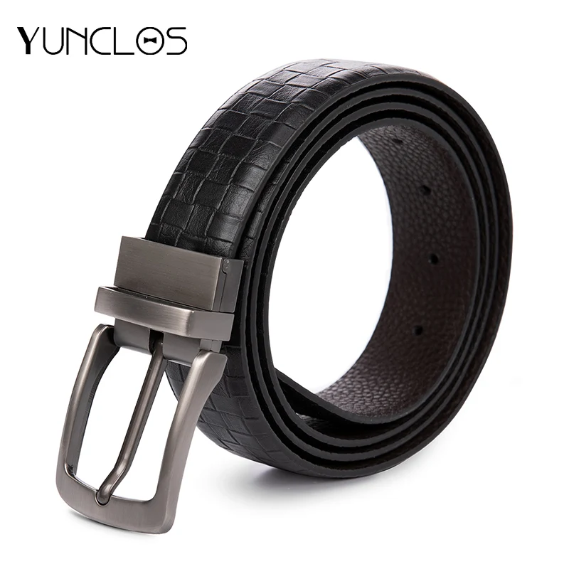 YUNCLOS Designer Belts Men High Quality Reversibl buckle Genuine Leather Belt for Men Luxury Ceinture Homme Military Style
YUNCLOS Designer Belts Men High Quality Reversibl buckle Genuine Leather Belt for Men Luxury Ceinture Homme Military Style