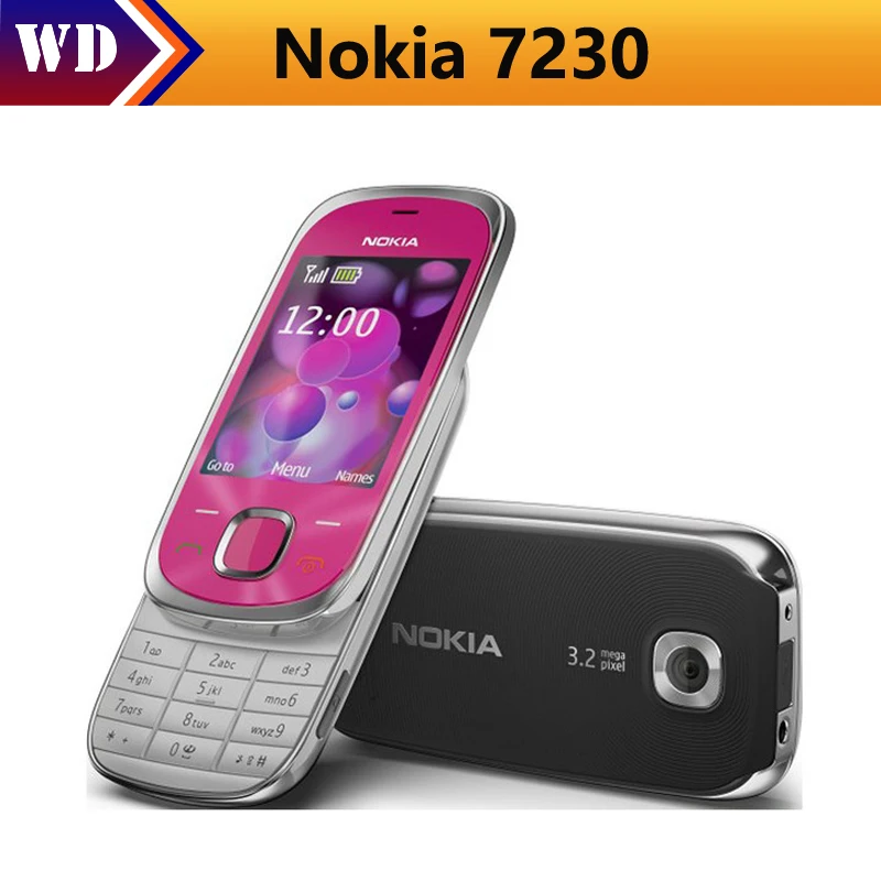 7230 Original Unlocked Nokia 7230 3G mobile phone 3.2MP Camera Bluetooth FM JAVA MP3 cheap cell phone
7230 Original Unlocked Nokia 7230 3G mobile phone 3.2MP Camera Bluetooth FM JAVA MP3 cheap cell phone