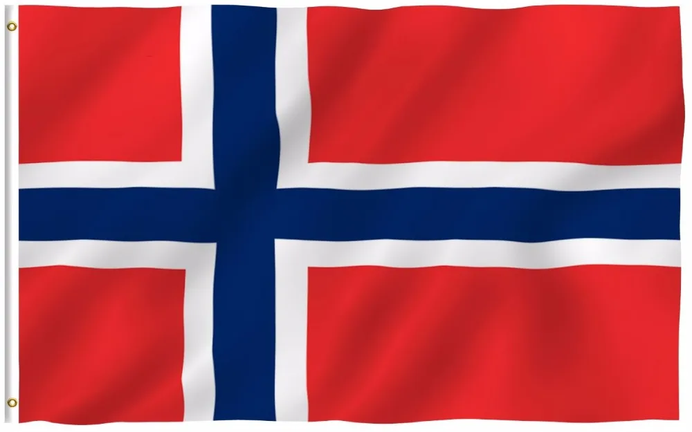 MOFAN Norway Flag with 2 brass grommets for Celebration Kongeriket Norge Flag Polyester 3x5 Ft
MOFAN Norway Flag with 2 brass grommets for Celebration Kongeriket Norge Flag Polyester 3x5 Ft