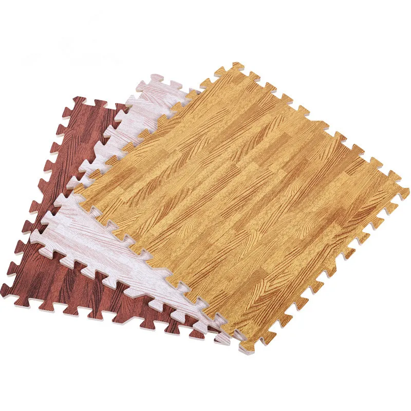 30*30cm Thicken EVA imitation wood grain stitching living room bedroom children's mat baby crawling mat toy
30*30cm Thicken EVA imitation wood grain stitching living room bedroom children's mat baby crawling mat toy