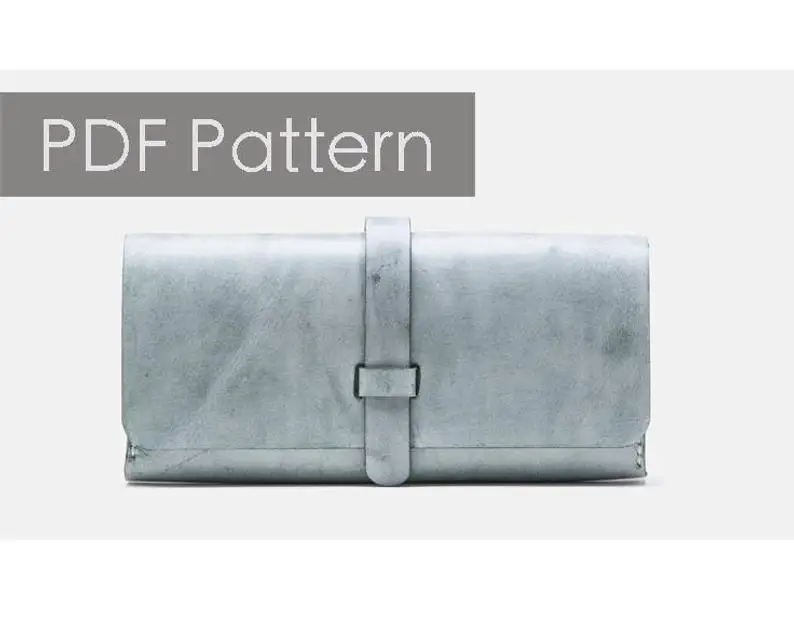 Leather long wallet Sewing Pattern Leather Template PDF Patterns Leather Women HandBag English Version Instruction
Leather long wallet Sewing Pattern Leather Template PDF Patterns Leather Women HandBag English Version Instruction