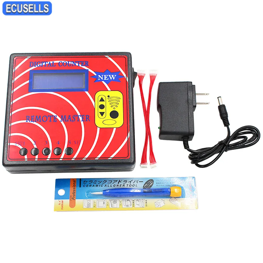 Blue Screen Digital Counter Remote Master 10 Generation Frequency Meter Remote Control Copier for Car Doors, Garages Doors
Blue Screen Digital Counter Remote Master 10 Generation Frequency Meter Remote Control Copier for Car Doors, Garages Doors