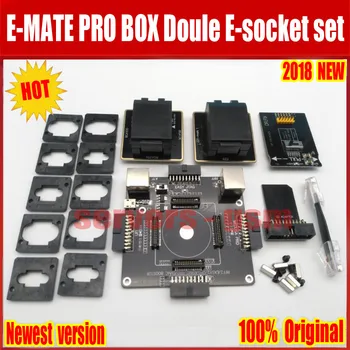 2019New Original E-MATE BOX EMMC doule E-Socket Support BGA100 136 168 153 169 162 186 221 529 254 for Easy jtag plus UFI box Ri
2019New Original E-MATE BOX EMMC doule E-Socket Support BGA100 136 168 153 169 162 186 221 529 254 for Easy jtag plus UFI box Ri