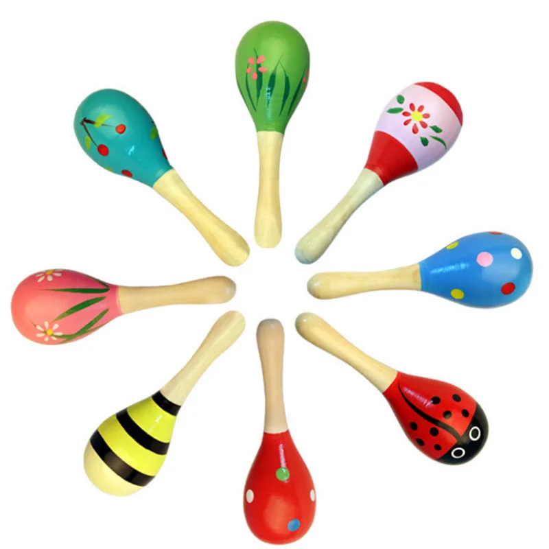 Mini Wooden Ball Children Toys Percussion Musical Instruments Sand Hammer High Quality Baby Rattles Toy cartoon Wooden Ball
Mini Wooden Ball Children Toys Percussion Musical Instruments Sand Hammer High Quality Baby Rattles Toy cartoon Wooden Ball