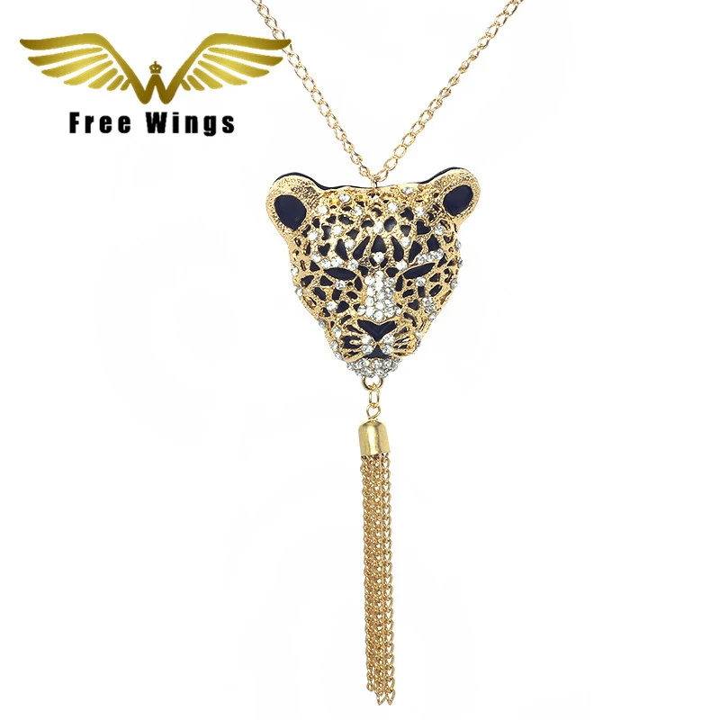 Retro Vintage Fashion Leopard Tassel Pendants Necklaces Women Jewelry N009 B2.9 10d
Retro Vintage Fashion Leopard Tassel Pendants Necklaces Women Jewelry N009 B2.9 10d