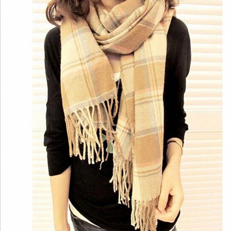 New Fshion Winter Scarf High Quality Shawls And Scarves Knitted Blanket Scarf Warm Plaid Scarf Free Shipping TKS001-beige
New Fshion Winter Scarf High Quality Shawls And Scarves Knitted Blanket Scarf Warm Plaid Scarf Free Shipping TKS001-beige
