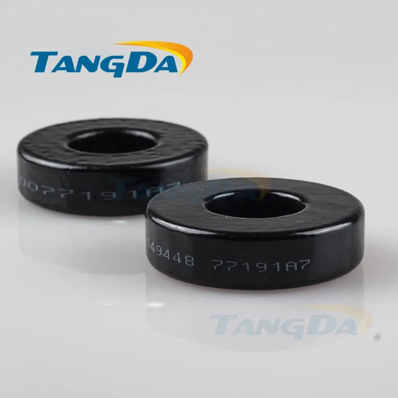 Тороидальные сердечники Tangda sendust FeSiAl KOOL MU 77191A7 77191 A7 OD * ID * HT 57,2*26,4*15 мм 26u волновая фильтрация
Тороидальные сердечники Tangda sendust FeSiAl KOOL MU 77191A7 77191 A7 OD * ID * HT 57,2*26,4*15 мм 26u волновая фильтрация