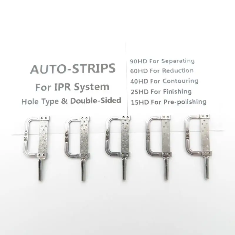 RZ3S dental 5 size IPR diamond strips metal automatic strips for orthodontic Interproximal enamel reducted treatment
RZ3S dental 5 size IPR diamond strips metal automatic strips for orthodontic Interproximal enamel reducted treatment