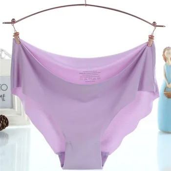 Sexy Women Soft Lingerie Briefs Underpants Ice Silk Seamless Lingerie Briefs Ladies Solid Hipster Underwear Panties Multi Colors
Sexy Women Soft Lingerie Briefs Underpants Ice Silk Seamless Lingerie Briefs Ladies Solid Hipster Underwear Panties Multi Colors