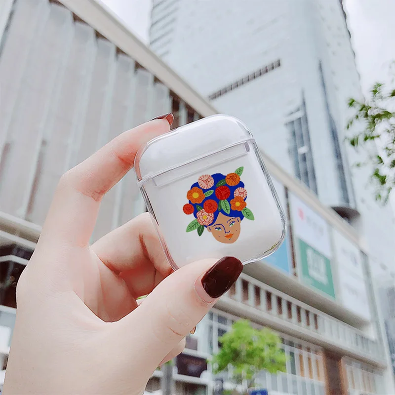Hard Case For AirPods Case Cute Bluetooth Earphone Cover For Airpods Cartoon Art Flower Transparent Protect Cover
Hard Case For AirPods Case Cute Bluetooth Earphone Cover For Airpods Cartoon Art Flower Transparent Protect Cover