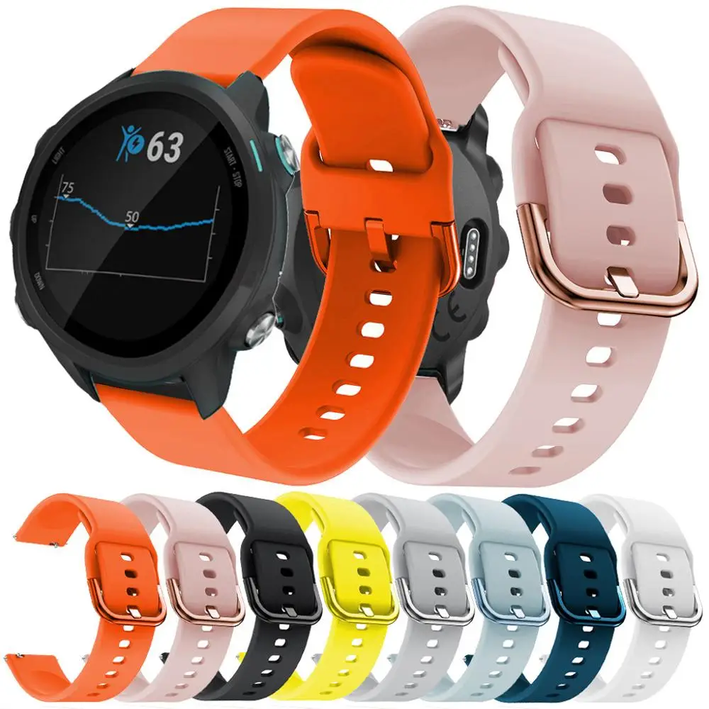 Sports Soft Silicone Replacement Wrist Watch Band For Garmin Forerunner 245 Smart watch Wearable accessories For men/women
Sports Soft Silicone Replacement Wrist Watch Band For Garmin Forerunner 245 Smart watch Wearable accessories For men/women
