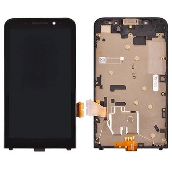 LCD Screen and Digitizer Full Assembly with Frame for BlackBerry Z30 (4G Version)
LCD Screen and Digitizer Full Assembly with Frame for BlackBerry Z30 (4G Version)