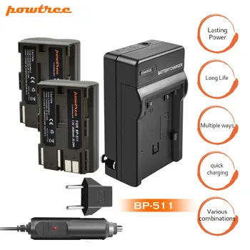 2Packs 7.2V 2800mAh BP-511A BP511 Li-ion Battery +Battery Charger+Car charger For Canon EOS 5D 50D 40D 20D 30D 10D D60 300D L10
2Packs 7.2V 2800mAh BP-511A BP511 Li-ion Battery +Battery Charger+Car charger For Canon EOS 5D 50D 40D 20D 30D 10D D60 300D L10