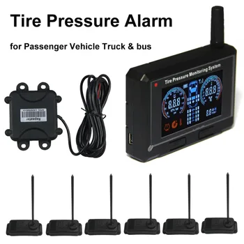 Passenger Vehicle Tire Pressure Alarm Truck & bus Tyre Pressure Monitoring System +Repeater + 6 Internal Sensors
Passenger Vehicle Tire Pressure Alarm Truck & bus Tyre Pressure Monitoring System +Repeater + 6 Internal Sensors