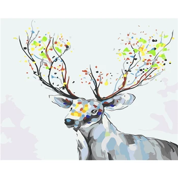 Unframed elk Animals DIY Painting By Numbers Kits Drawing Painting Picture On Canvas For Home Decoration Unique Wall Artwork
Unframed elk Animals DIY Painting By Numbers Kits Drawing Painting Picture On Canvas For Home Decoration Unique Wall Artwork