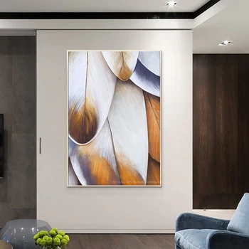 Abstract cuadros decoracion dormitorio feather oil painting on canvas handmade lienzos cuadros decorativos for living room decor
Abstract cuadros decoracion dormitorio feather oil painting on canvas handmade lienzos cuadros decorativos for living room decor
