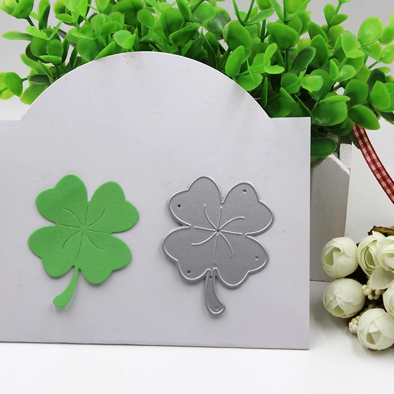 New Four-Leaved Clover Metal Cutting Dies Stencils Template for Scrapbooking Card Album Embossing Decor DIY Metal Crafts Gift
New Four-Leaved Clover Metal Cutting Dies Stencils Template for Scrapbooking Card Album Embossing Decor DIY Metal Crafts Gift