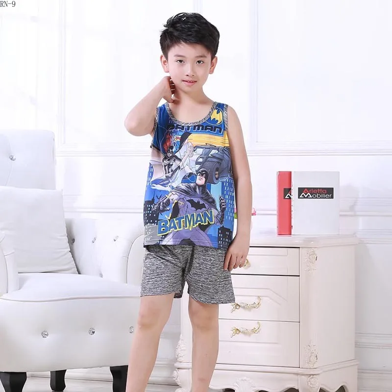 Kids Pajamas Suit 2019 Summer Short Sleeve Pijama Cartoon Boys Sleepwear Children Tracksuit Baby Loungewear Boys Home Wear
Kids Pajamas Suit 2019 Summer Short Sleeve Pijama Cartoon Boys Sleepwear Children Tracksuit Baby Loungewear Boys Home Wear